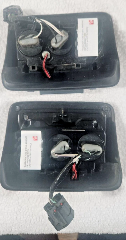 2 luces traseras LED QUADRATEC EN DESGASTE PROFESIONAL PARA AUTO JEEP WRANGLER JK 07-18 AMBOS LADOS Foto 4 de 4