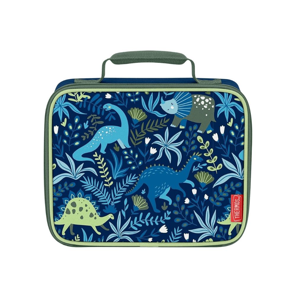 Thermos Kid's Soft Lunch Box with Flex-A-Guard Liner, Dinosaur Kingdom