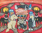 Dogs in Vegas Art Print 4x6 Signed Artist Ksams Doberman Golden Yorkie Schnauzer