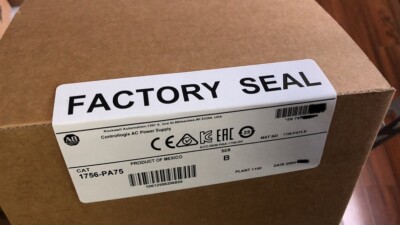 New Sealed 1756-PA75 Series B ControlLogix AC Power Supply Unit Modules 1756PA75