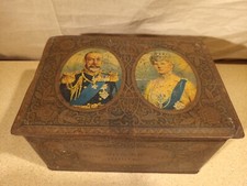 King George V & Queen Mary Silver Jubilee 1910-1935 Empty Tin