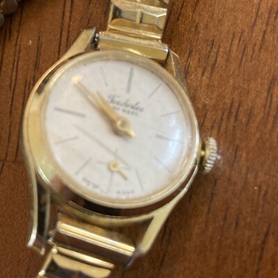 MEPA Tenderlee Ladies Swiss Watch Manual Wind Runs but Fast