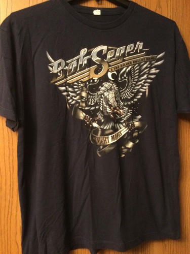 Bob Seger  - “Night Moves” - Black Shirt - XL - Tultex