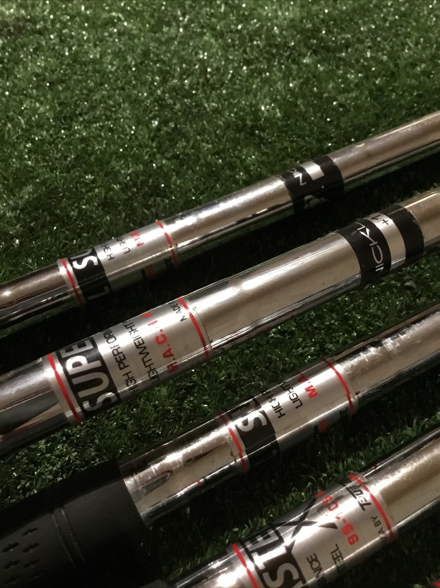幻のNICKLAUS airBEAR OFFSET アイアン 5S USA製 Nicklaus Air Bear Mens Irons #3,4,5 RH Offset Krankshaft