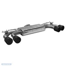 Bastuck Duplex Klappen Sportauspuff je 2x100 Carbon VW Golf 8 2.0 TSI R 4motion