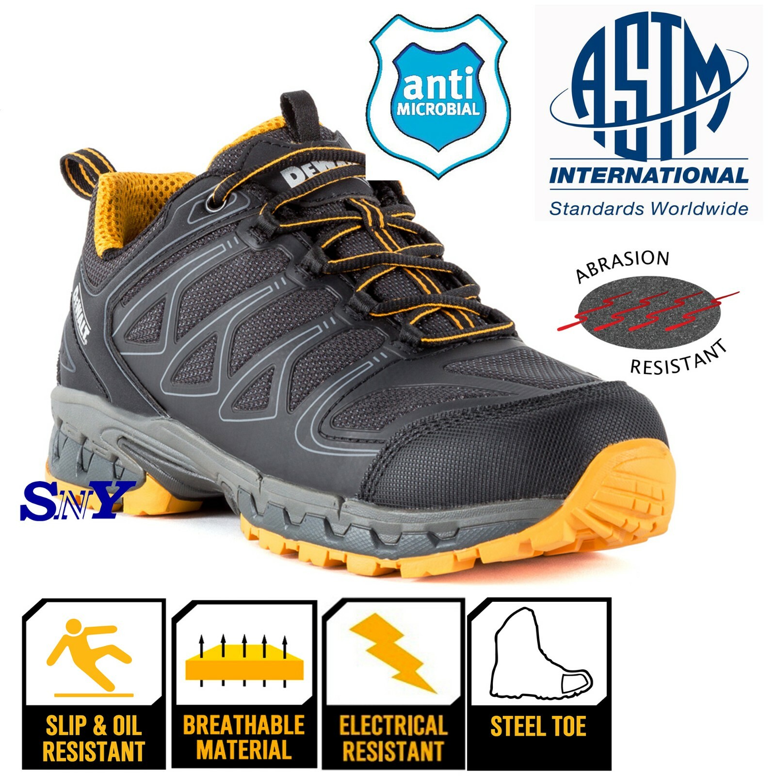 Dewalt Steel Toe Electrical Hazard Slip 