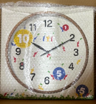 Nintendo Pikmin Watche Clock Diameter 12.9 inch Limited New Very