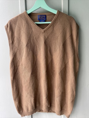 Pendleton Mens Diamond Argyle Sweater 
