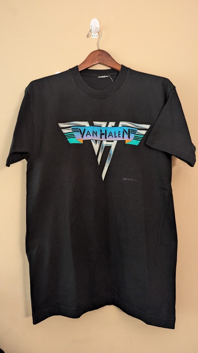 VAN HALEN ビンテージバンドTシャツ ATOMIC PUNK Vtg 90s Van Halen Atomic Punk Shirt Size L 21x29 Rare Single