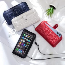 Women Crossbody Touch Screen Purse Cell Phone Bag Shoulder Handbag Case Wallet