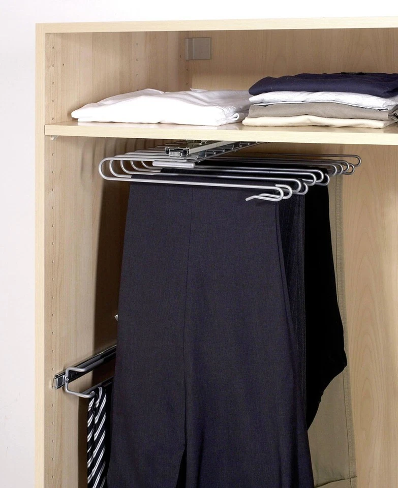 Hosenbügel | Schrankbügel | Kleiderbügel | Schrankauszug | Kleiderstange - Bild 3 von 4