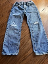gap kids boys 6 original denim jeans worn