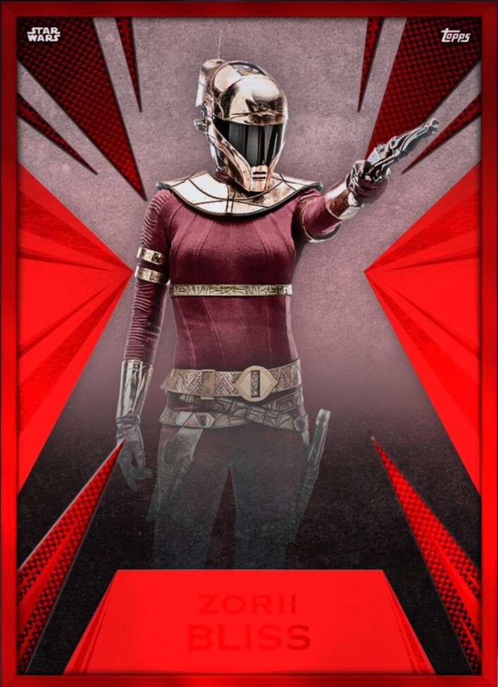 Star Wars Card Trader 2024 Radiant S3 - Zorii Bliss - Red Rare