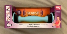Shake Weight  2-1/2 Lb Original Box Free DVD New Sealed Clean Rare Blue Color