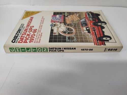 Chilton's Repair and Tune-up Guide for Datsun Nissan Pick-ups 1970-86 - Imagen 5 de 7