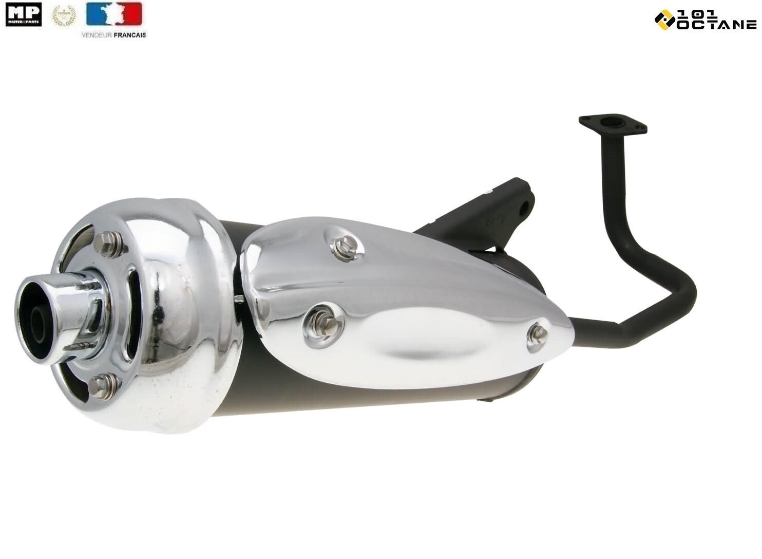 Pot d'échappement Beeline Veloce 50 anti-bruit pour scooter 2010-2012