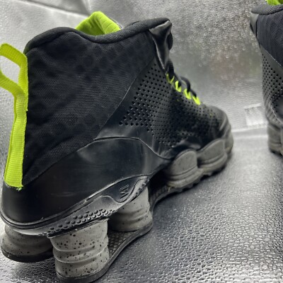 Nike Shox TLX Mid SP Flywire Shoes Black Silver Volt 677737  display picture 1