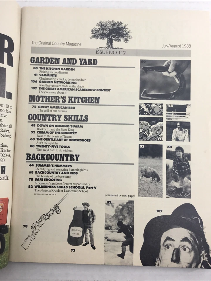 1988 The Mother Earth News Homesteading July #112 Safe Shooting Garden Varmints - Image 2 of 2