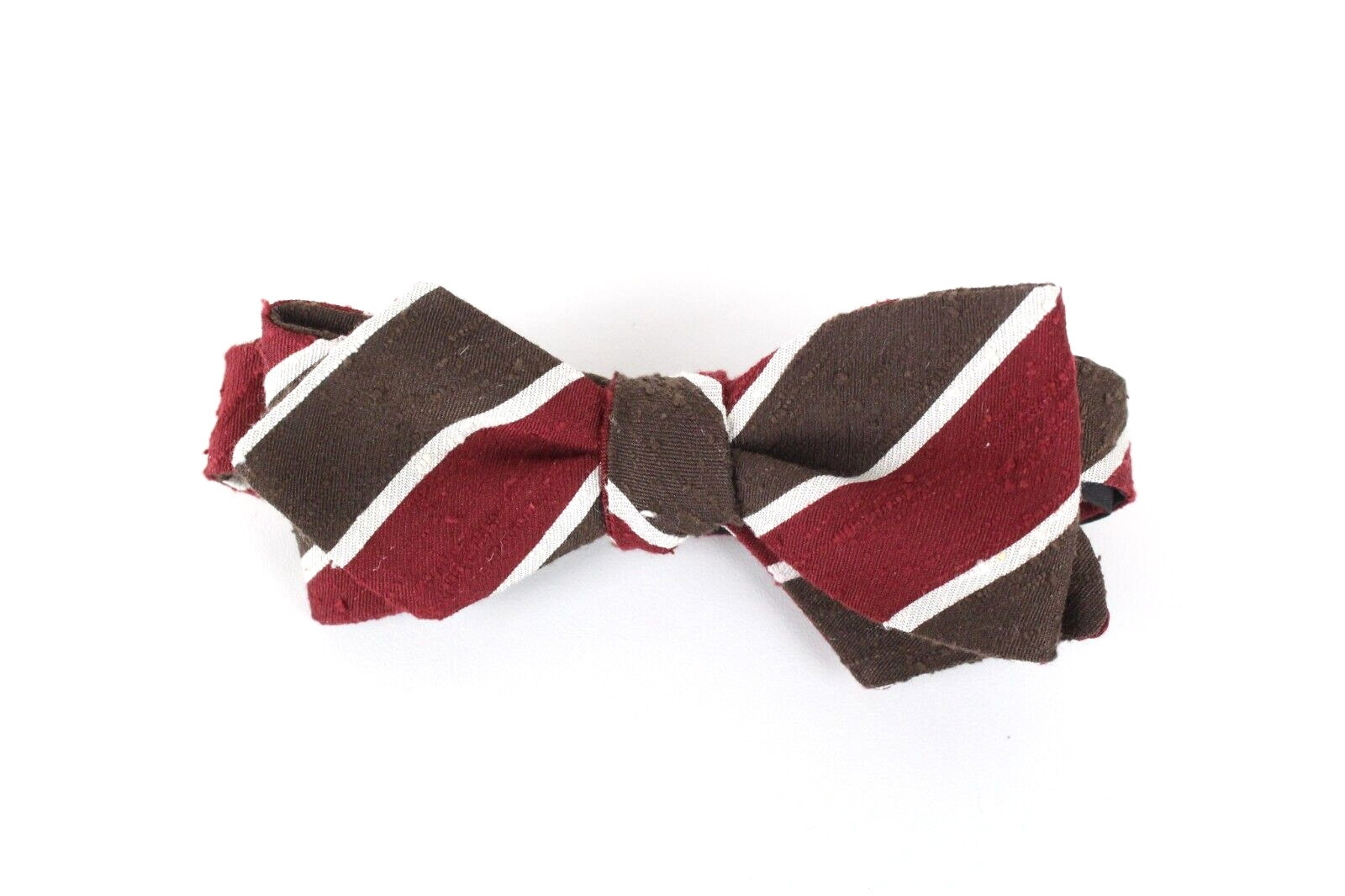 Suitsupply Hombre Pajarita Talla Única Marrón Auto-Asegurable Mariposa Formal