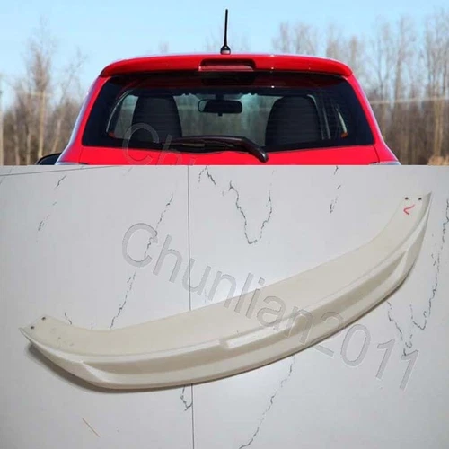 Factory Style Unpainted Spoiler Wing for 2012-2018 Toyota Yaris Hatchback 1PCS - Picture 1 of 5