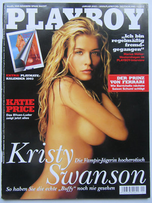 Playboy - D 1/2003, Kristy Swanson, Katie Price, Xavier Naidoo, Westernhagen