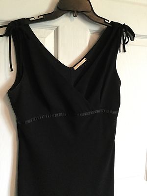 forever 21 black chiffon dress Forever 21 Black Sleeveless Dress Woman's Size Large Chiffon Type Material