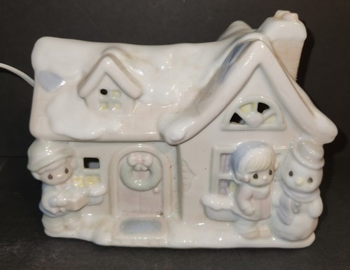 Sugar Townhouse Precious Moments Lighted House Night Light 1994 Sam's House