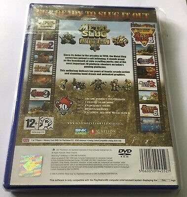 Metal Slug Anthology ROM, PS2 Game