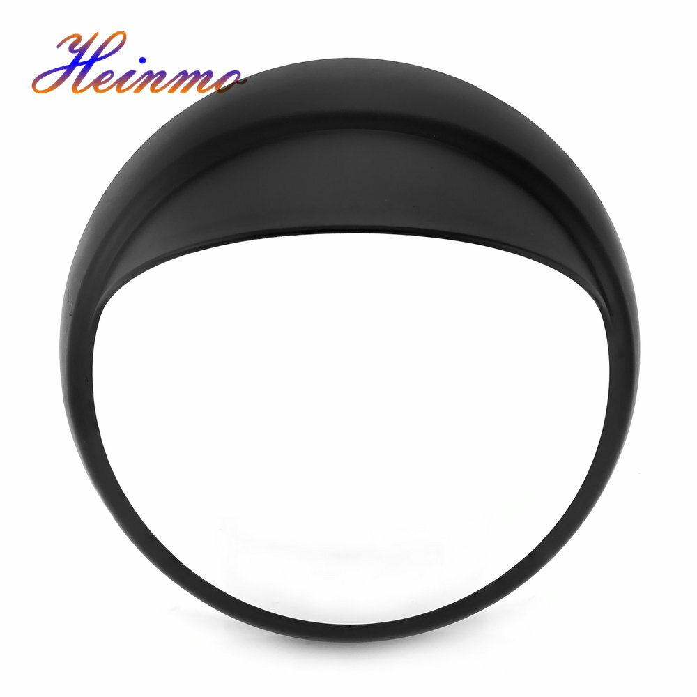 Protection Abat-jour Carbone Pour Phare Vespa GTV 300 LXV VXL 150 (2013-2021) - ABS Noir