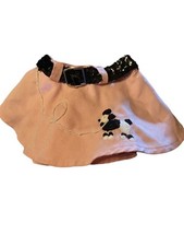 Build A Bear Pink Poodle Skirt 50s Teddy Outfit