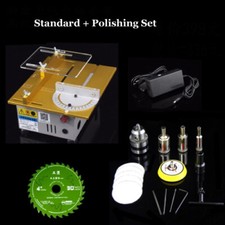 T5 Mini Small Table Saw Blade DIY Woodworking Cutting Machine Polisher Grinder