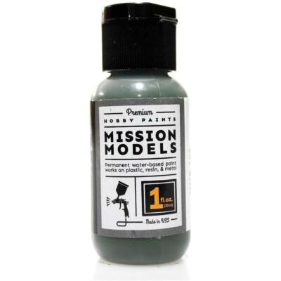 Mission Models MIOMMP-106 Acrylic Model Paint, 1 oz Bottle, Bronze Green British