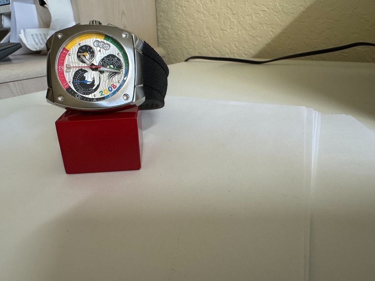 TECHNOMARINE 2008 KRA OLYMPIC WATCH LIMITED EDITION 0042/2008