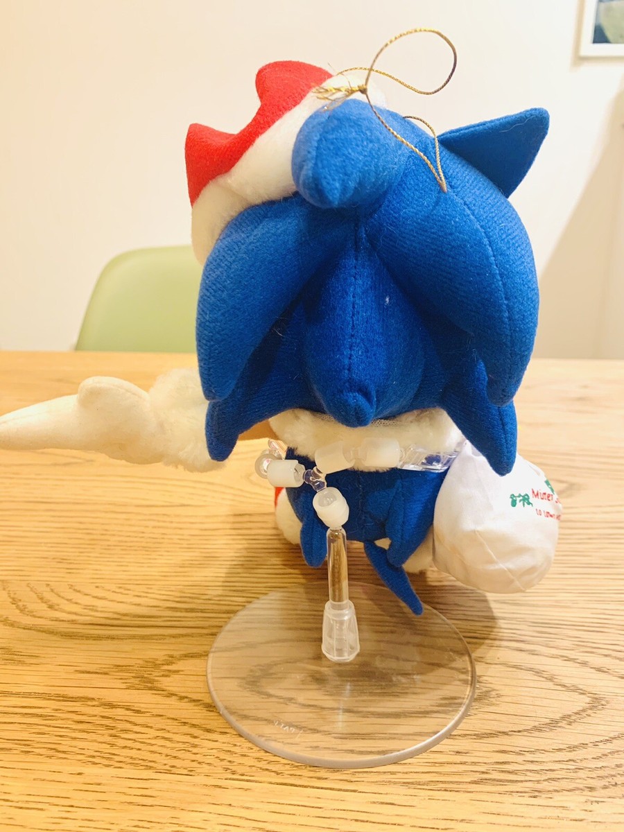 Christmas Stocking Sonic Plush Doll - SEGA 1994 Sonic the Hedgehog