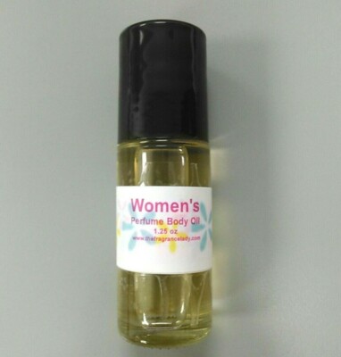 1.25 Oz Bubble Gum Perfume Body Oil Fragrance Roll On Bottle Large