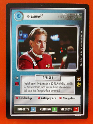 Star Trek CCG (The Motion Picture) - Personal Federation - Henreid (common)