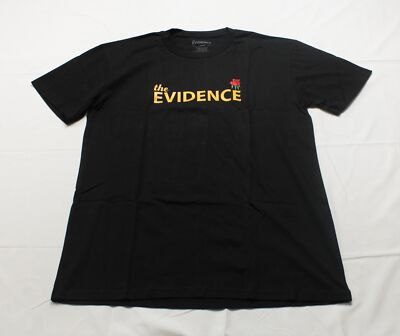 The Evidence Unisex Adults Short Sleeve Show The World Tee EJ1 Black Large 