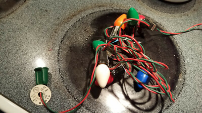 Vintage TIMCO No 1100 Christmas Tree Lights Indoor 