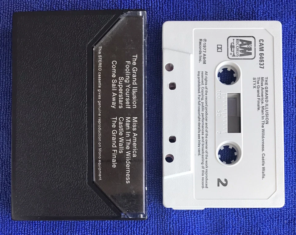Styx – The Grand Illusion - CAM 64637 - Cassette, Album - Near Mint* - Image 2 of 4