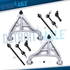4WD Front Lower Control Arms Sway Bars Links Tie Rods for 2004 2005 Ford F-150