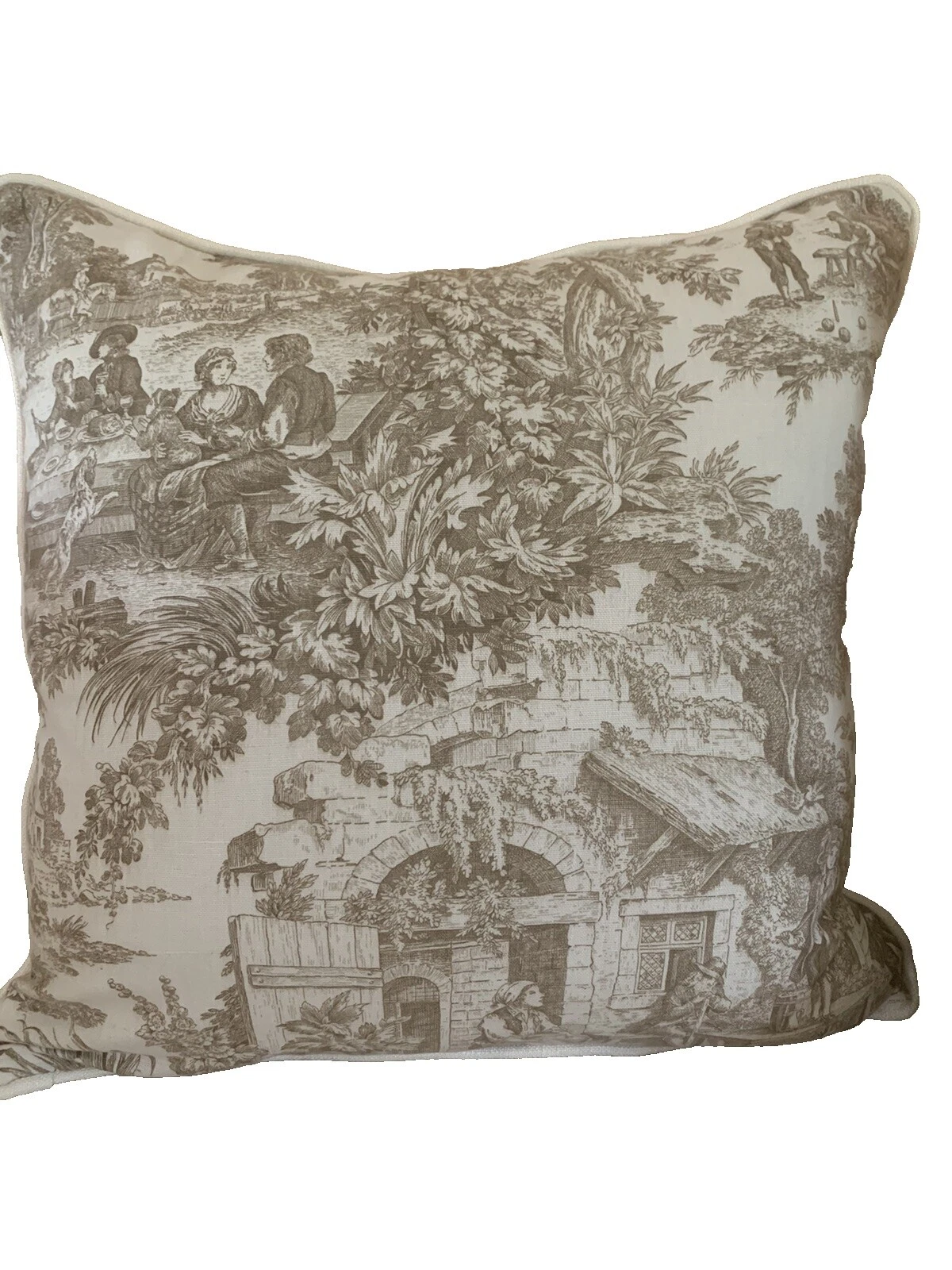 Almohadas de Decoración para el Hogar Handmade Toile Habitación