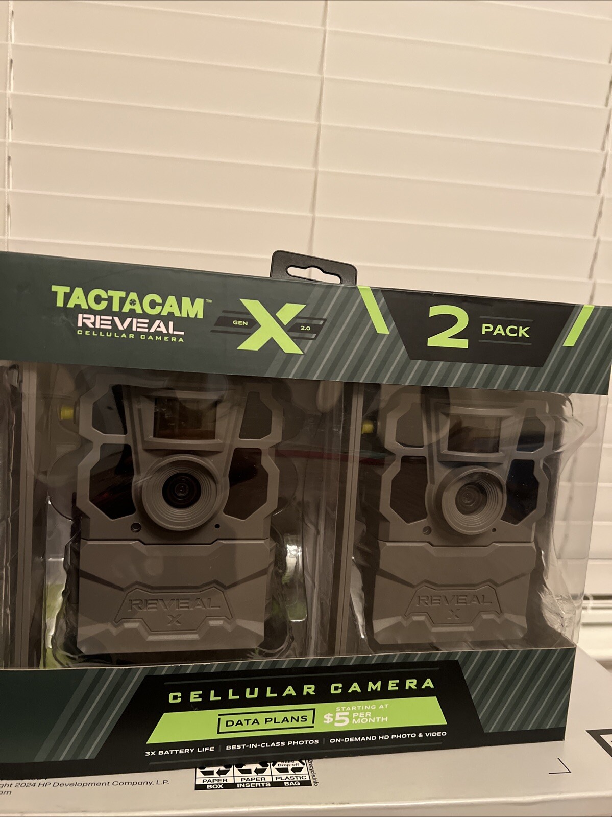 Tactacam Reveal X Gen 2.0 Cellular Trail Camera - Pack of 2 Cameras (RV ...