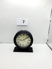 Tabletop alarm clock Battery clock traditional decor style Firstime Manufactory