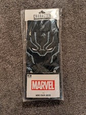 Marvel Black Panther Men's Crew Socks Size 10 - 13