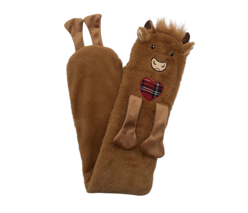 Scottish Highland Cow Coo Long Hot 2L Water Bottle & Cover
