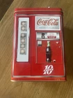 Vintage Coca Cola Tin Coin Bank Collectible Item Advertising