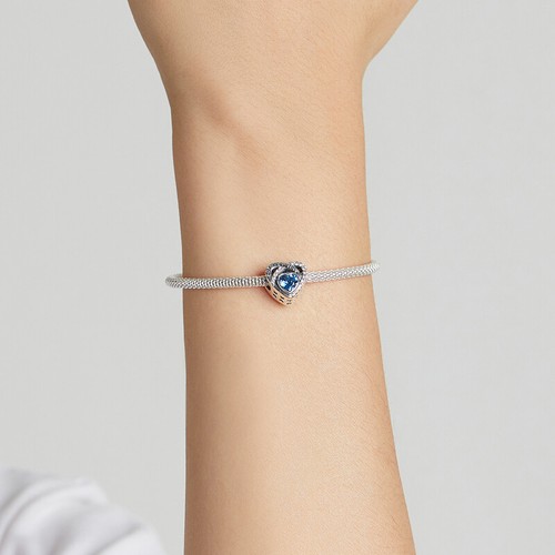 Fashion Bisaer 925 Sterling Silver Snowflake & Christmas Bead Charm Fit Bracelet - Picture 59 of 180