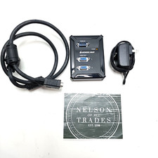 Iogear GVS62 2-port VGA Video Splitter with Cable Pre-Owned Free Shipping