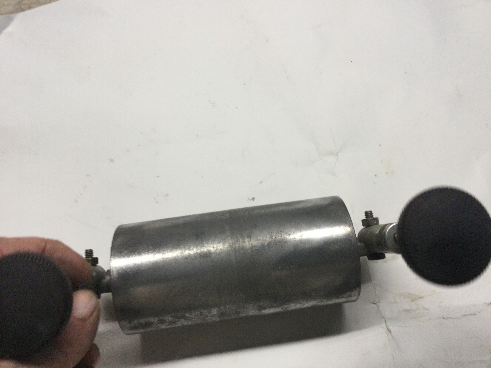 ToolKraft 335 Sander Idler Drum Roller w/ Post Mounts Assembly, 6” X 48