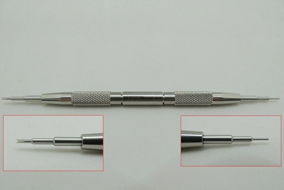 Bergeon 6767-F Herramienta de barra de resorte suiza y herramienta de correa de reloj STOCK AUSTRALIANO Foto 2 de 4